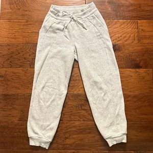 Lululemon Cropped Sweats — Size 00